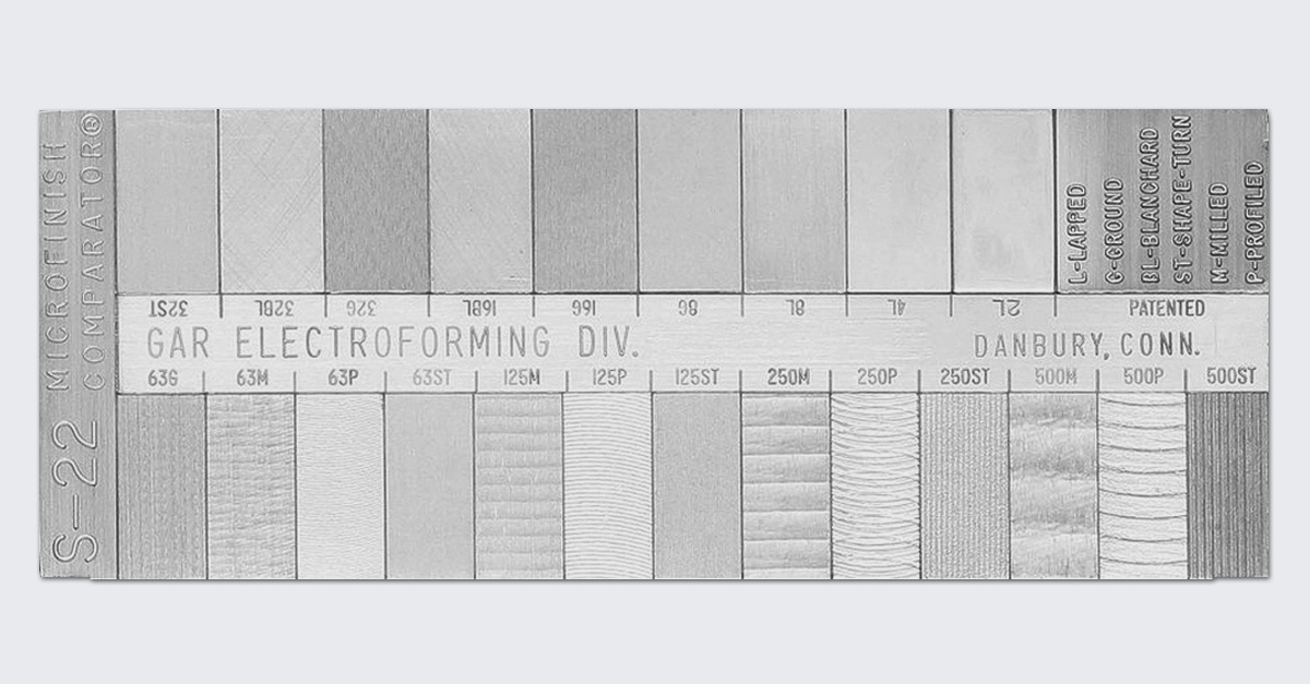 The Importance of Surface Finish when Making NDT Reference Standards